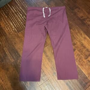 Purple Unisex Scrub Pants - Sz Large
